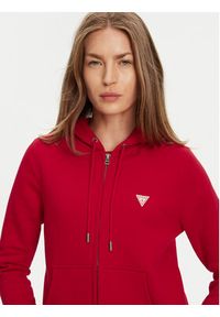 Guess Jeans Bluza W4YQ03 KC811 Czerwony Regular Fit. Kolor: czerwony. Materiał: bawełna #4