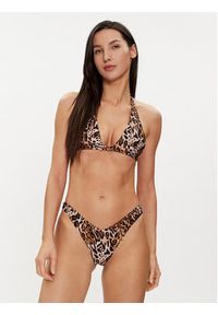 Guess Góra od bikini E4GJ21 MC04R Brązowy. Kolor: brązowy. Materiał: syntetyk #3