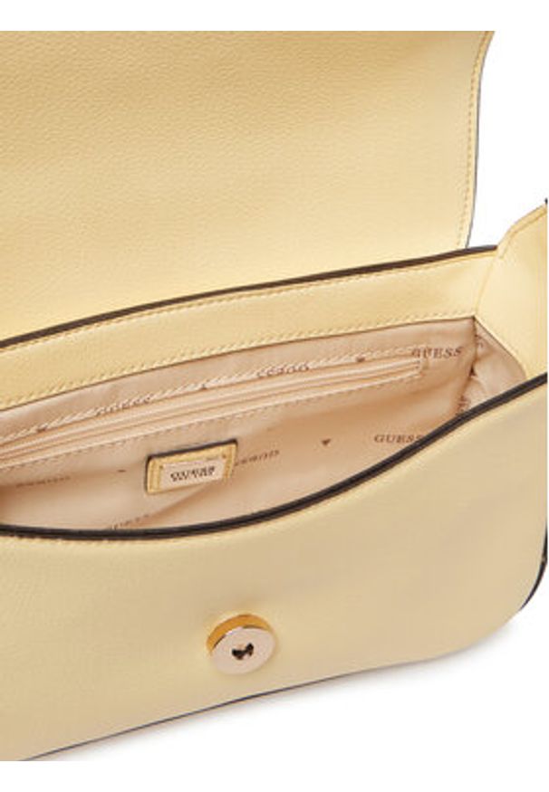 Guess Torebka Ruby HWNG97 40190 Żółty jasny. Kolor: żółty. Materiał: skórzane