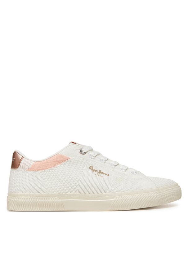 Pepe Jeans Sneakersy Kenton Knit PLS31601 Biały. Kolor: biały. Materiał: materiał