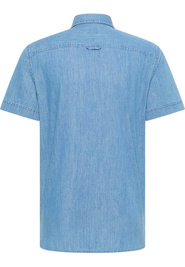 Mustang - MĘSKA KOSZULA JENSOWA MUSTANG Eloy Denim Blue 1015234 5000 200. Materiał: denim