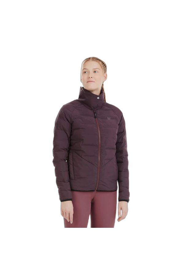 HORSE PILOT - Damska kurtka jeździecka Horse Pilot Softlight. Kolor: czerwony, fioletowy, wielokolorowy. Materiał: puch. Sport: jeździectwo