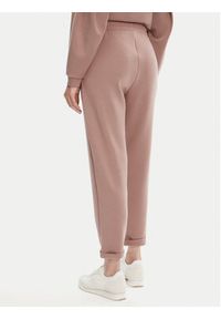 BOSS Spodnie dresowe Scuba 50545648 Beżowy Regular Fit. Kolor: beżowy. Materiał: syntetyk #4