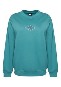 Quiksilver Bluza EQWFT03188 Zielony Oversize. Kolor: zielony. Materiał: bawełna #4