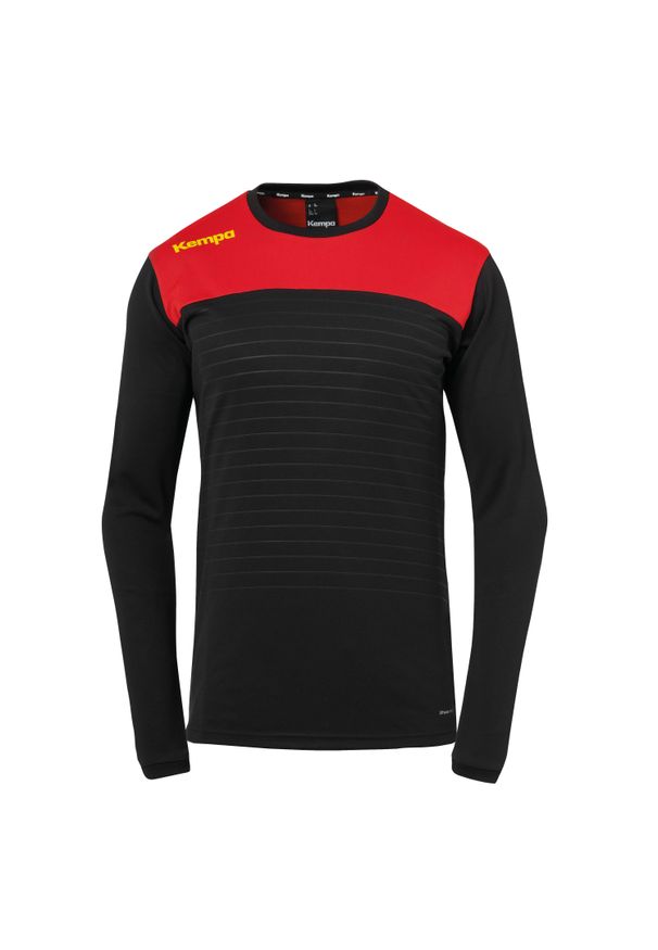 KEMPA - bluza z długim rękawem emotion Kempa. Kolor: wielokolorowy, czarny, czerwony. Długość rękawa: długi rękaw. Długość: długie. Sport: piłka ręczna