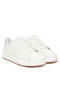 Lauren Ralph Lauren - LAUREN RALPH LAUREN Sneakersy Ainsley Sk Ltl 802974379001 Biały. Kolor: biały. Materiał: skóra #3