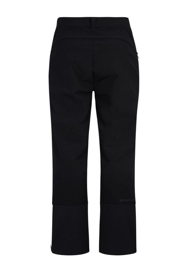 Spodnie softshell męskie Ziener Narak. Kolor: czarny. Materiał: softshell. Sezon: zima. Sport: narciarstwo