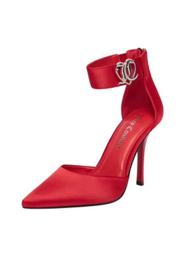 Juicy Couture Szpilki EO-LH24018-2B Czerwony. Kolor: czerwony. Materiał: materiał. Obcas: na szpilce
