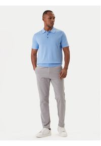 Calvin Klein Polo Supima LV04LC326G Niebieski Regular Fit. Typ kołnierza: polo. Kolor: niebieski. Materiał: bawełna #2