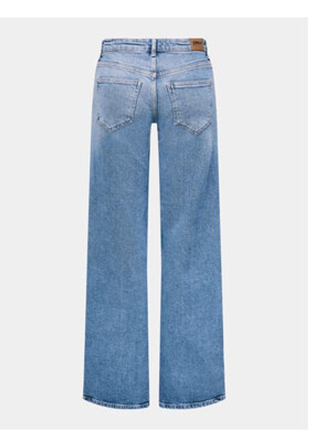 only - ONLY Jeansy 15280466 Niebieski Wide Leg. Kolor: niebieski