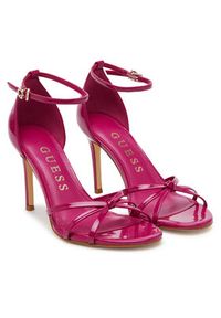 Guess Sandały FLJSPR PAF03 Różowy. Kolor: różowy. Materiał: skóra #3