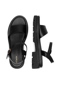 DeeZee Sandały WYL201123-1 Czarny. Kolor: czarny. Materiał: syntetyk #4