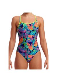 Strój do pływania menstruacyjny FUNKITA Leaving Today Swim Secure Diamond Back. Kolor: wielokolorowy #1