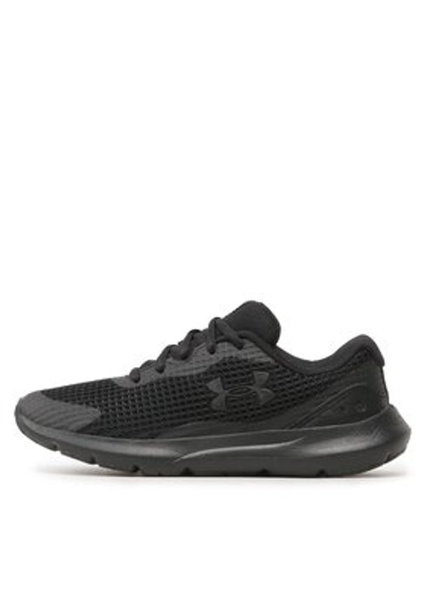 Under Armour Buty do biegania UA W Surge 3 3024894-002 Czarny. Kolor: czarny. Materiał: materiał