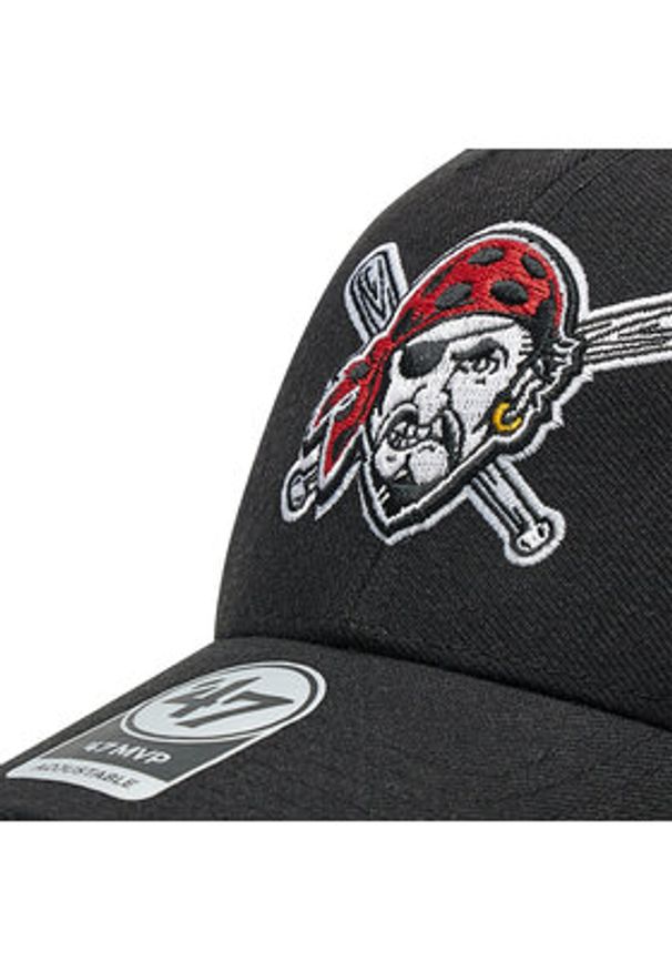 47 Brand Czapka z daszkiem MLB Pittsburgh Pirates B-MVP20WBV-BKO Czarny. Kolor: czarny. Materiał: materiał