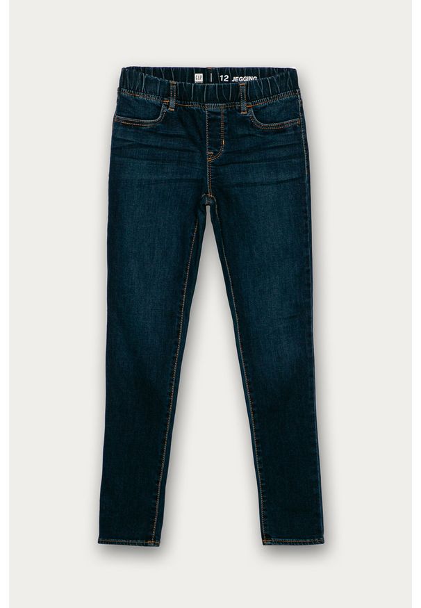 GAP - Jeansy dziecięce 104-176 cm. Kolor: niebieski. Materiał: jeans