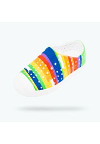 Native Shoes - Buty miejskie młodzieżowe NATIVE JEFFERSON PRINT BIG KID. Okazja: na co dzień. Kolor: wielokolorowy. Wzór: nadruk