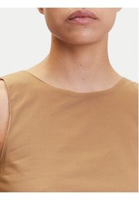 Marella Top Chiatta 2515161132 Brązowy Regular Fit. Kolor: brązowy. Materiał: bawełna #5