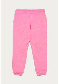 GAP - Spodnie dziecięce 104-176 cm. Kolor: różowy. Materiał: bawełna, poliester, dzianina. Wzór: gładki #3