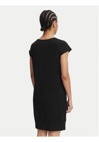 Liu Jo Beachwear Sukienka codzienna VA6212 JS003 Czarny Regular Fit. Okazja: na co dzień. Kolor: czarny. Materiał: bawełna. Typ sukienki: proste. Styl: casual #3