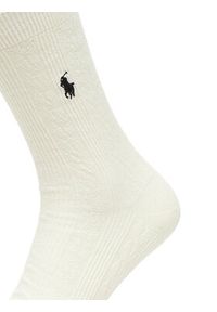 Polo Ralph Lauren Zestaw 3 par wysokich skarpet damskich 455923551003 Kolorowy. Materiał: materiał, bawełna. Wzór: kolorowy #6