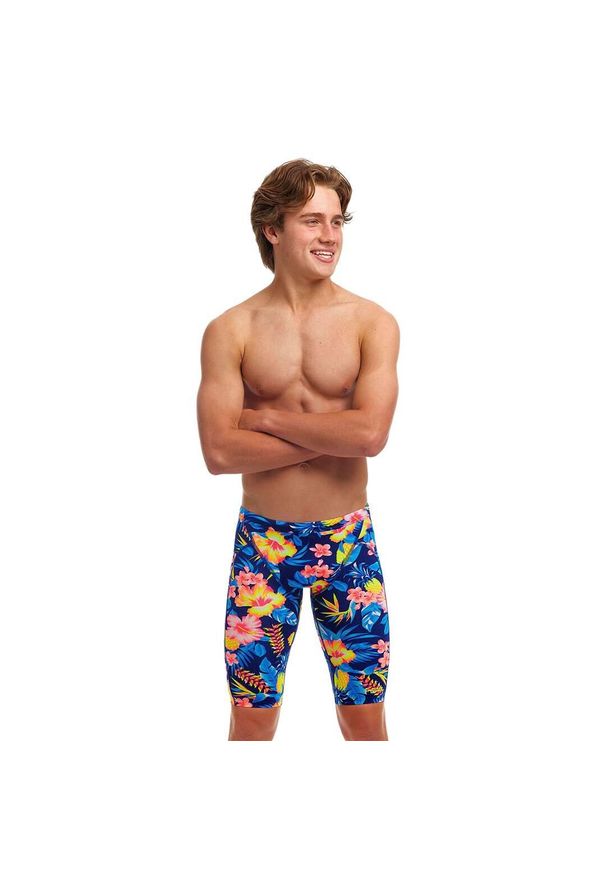 FUNKITA - Kąpielówki spodenki na basen chłopięce Funky Trunks Jammers. Kolor: niebieski