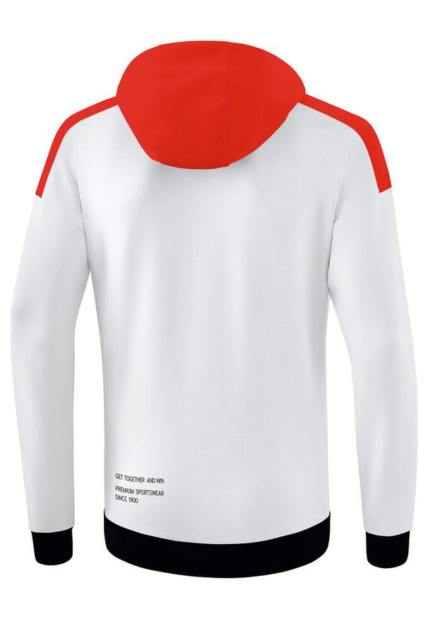 ERIMA - Sweat bluza dziecięca z kapturem Erima Change. Typ kołnierza: kaptur. Kolor: czerwony, wielokolorowy, biały