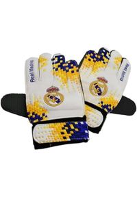 Real Madrid - Rękawice bramkarskie Realu Madryt 2024-25 - dziecięce. Kolor: biały