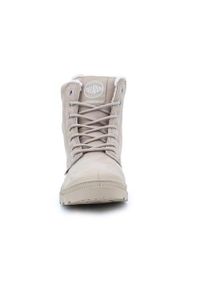 Buty do chodzenia unisex Palladium Pampa Sport Cuff. Wysokość cholewki: za kostkę. Zapięcie: sznurówki. Kolor: beżowy. Materiał: guma, materiał, skóra, syntetyk. Szerokość cholewki: normalna. Sport: turystyka piesza
