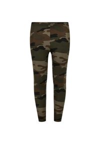 Urban Classics - Legginsy Dla Dziewczynki Camo. Kolor: brązowy, zielony, wielokolorowy