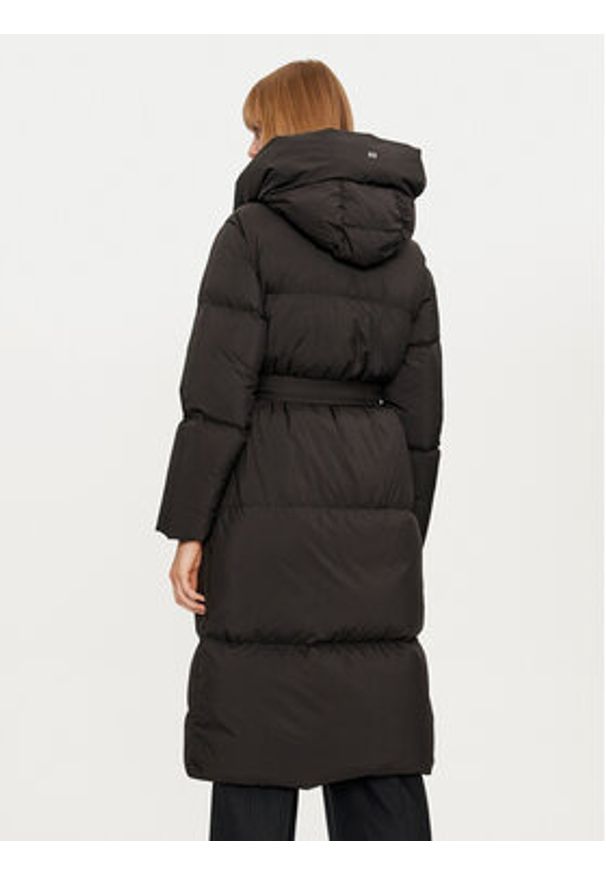 Hetrego - Hetregó Kurtka puchowa Valery 8N691 Czarny Loose Fit. Kolor: czarny. Materiał: syntetyk