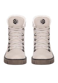 Rieker Trzewiki Y3432-60 Beżowy. Kolor: beżowy. Materiał: materiał #4