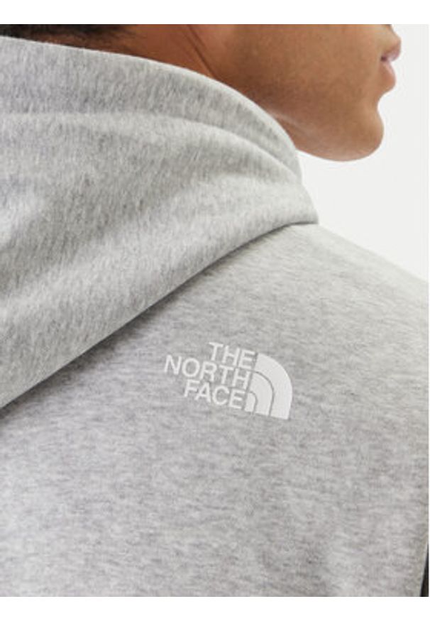The North Face Bluza Simple Dome NF0A89FC Szary Regular Fit. Kolor: szary. Materiał: syntetyk