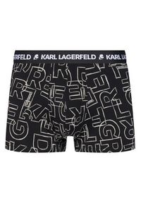 Karl Lagerfeld - KARL LAGERFELD Komplet 3 par bokserek A3M47014 Czarny. Kolor: czarny. Materiał: bawełna #6