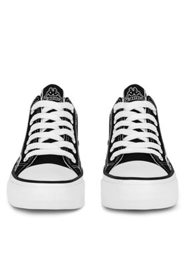 Kappa Trampki YL201409 Czarny. Kolor: czarny. Materiał: materiał