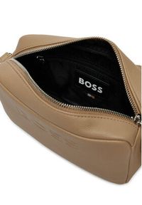 BOSS - Boss Torebka Addison 50523408 Beżowy. Kolor: beżowy. Materiał: skórzane #3