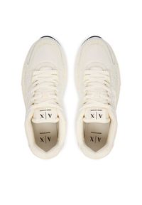 Armani Exchange Sneakersy XM002635 AF19388 M0107 Écru. Materiał: skóra #5