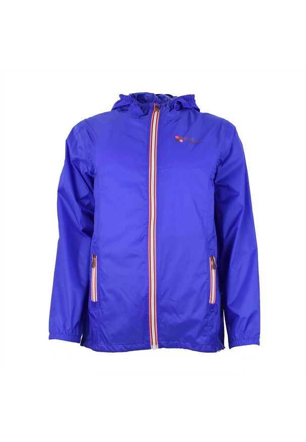 PEAK MOUNTAIN - Dziewczęca kurtka narciarska Peak Mountain Garanew. Kolor: niebieski. Sezon: zima. Sport: narciarstwo