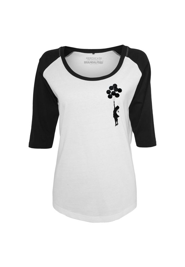 Urban Classics - Koszulka damska Urban Classic banky. Kolor: czarny, biały, wielokolorowy