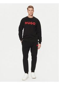 Hugo Spodnie dresowe Doak212 50447963 Czarny Regular Fit. Kolor: czarny. Materiał: bawełna #3