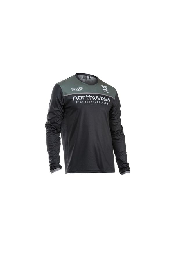 Koszulka rowerowa z długim rękawe NORTHWAVE Edge 2 Jersey Long Sleeve. Kolor: wielokolorowy, czarny, szary. Materiał: jersey. Długość rękawa: długi rękaw. Długość: długie. Sport: fitness