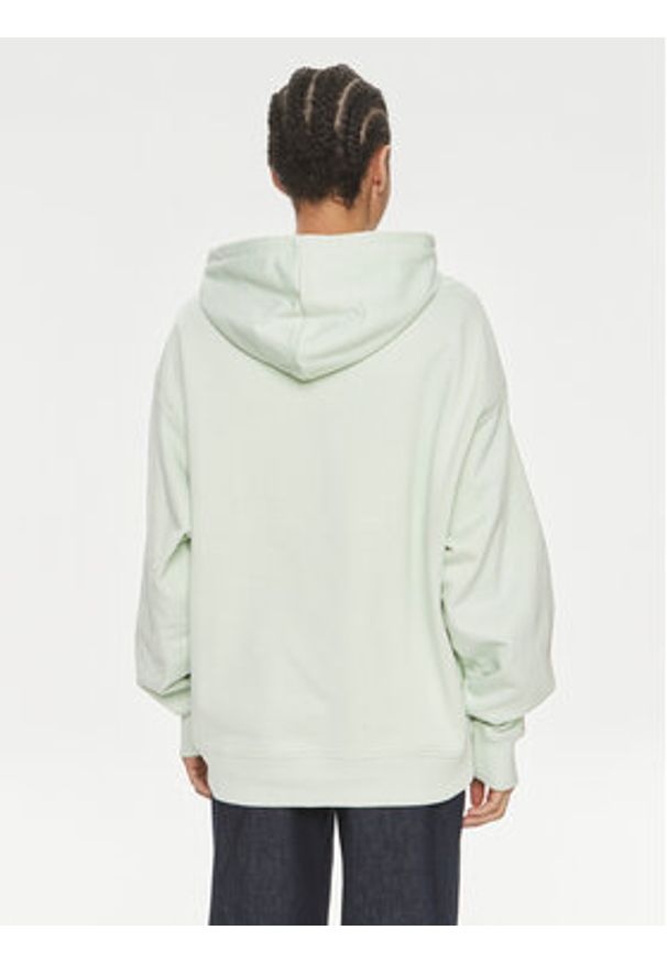 Vans Bluza Flying V Os Ft Ls Hoodie VN0A7RMD Zielony Regular Fit. Kolor: zielony. Materiał: bawełna, syntetyk
