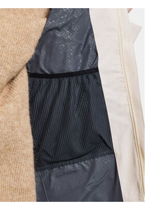 Didriksons Parka Ilma Wns Parka 8 504813 Biały Regular Fit. Kolor: biały. Materiał: syntetyk