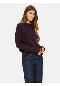 only - ONLY Sweter Camilla 15277080 Fioletowy Regular Fit. Kolor: fioletowy. Materiał: syntetyk