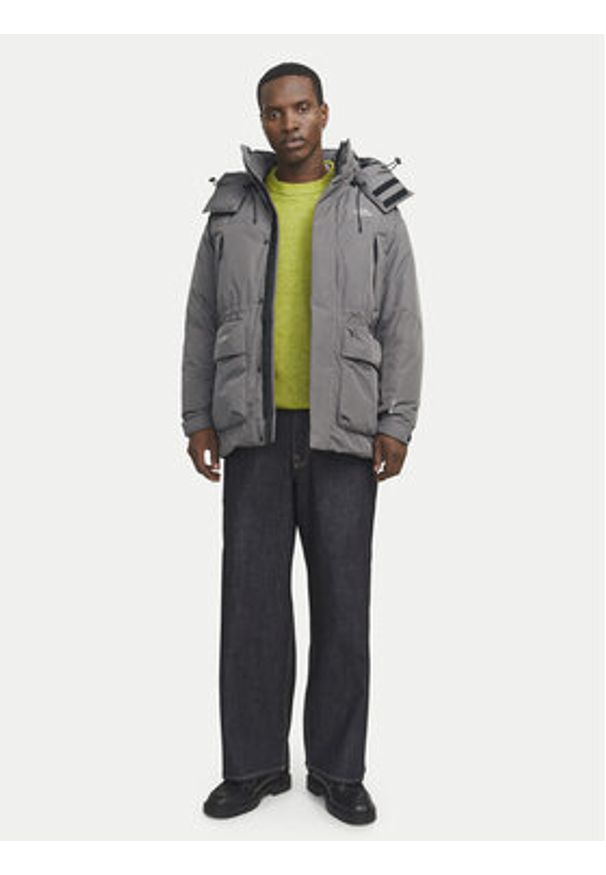 Jack & Jones - Jack&Jones Kurtka zimowa Kani 12260454 Szary Regular Fit. Kolor: szary. Materiał: syntetyk. Sezon: zima