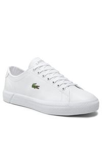 Lacoste Sneakersy Gripshot Bl21 1 Cma 7-41CMA001421G Biały. Kolor: biały. Materiał: skóra #4