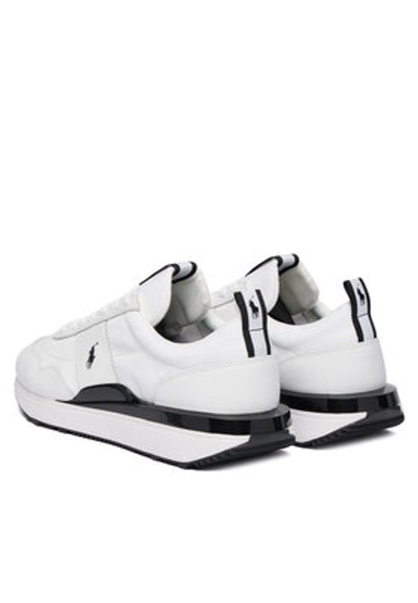 Polo Ralph Lauren Sneakersy 809P01639001 Biały. Kolor: biały. Materiał: materiał