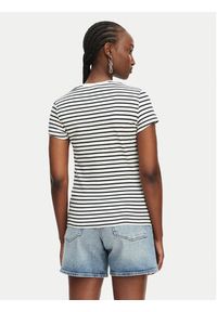 G-Star RAW - G-Star Raw T-Shirt Eyben D24533-D244 Biały Regular Fit. Kolor: biały. Materiał: bawełna #7
