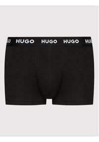 Hugo Komplet 3 par bokserek 50469786 Czarny. Kolor: czarny. Materiał: bawełna
