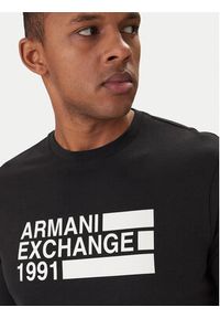 Armani Exchange T-Shirt XM002788 AF10356 UC001 Czarny Regular Fit. Kolor: czarny. Materiał: bawełna #3